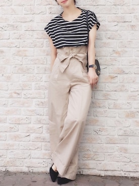 陽さん（レディース・156cm）の秋コーディネート