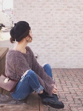 陽さん（レディース・156cm）の秋コーディネート