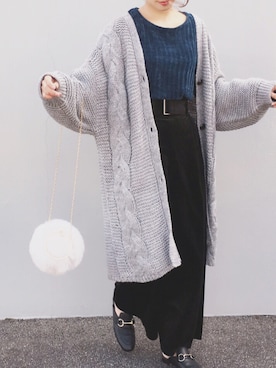 陽さん（レディース・156cm）の秋コーディネート