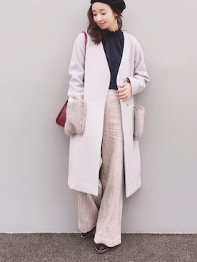 陽さん(レディース・156cm)の秋コーディネート