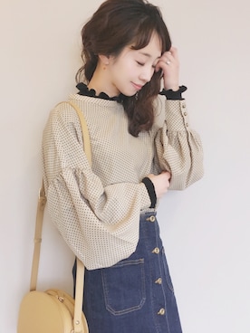 陽さん（レディース・156cm）の冬コーディネート