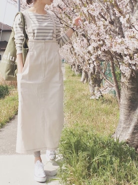 陽さん(レディース・156cm)の春コーディネート