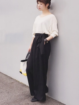 陽さん（レディース・156cm）の夏コーディネート