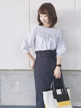 陽さん(レディース・156cm)の夏コーディネート