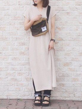 陽さん（レディース・156cm）の夏コーディネート