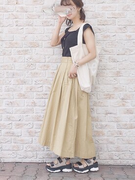 陽さん(レディース・156cm)の夏コーディネート