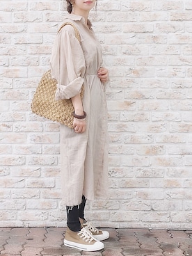 陽さん（レディース・156cm）の夏コーディネート