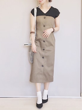 陽さん（レディース・156cm）の夏コーディネート