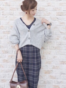 陽さん（レディース・156cm）の秋コーディネート