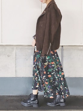 陽さん（レディース・156cm）の秋コーディネート