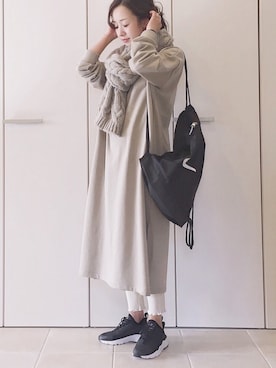 陽さん(レディース・156cm)の冬コーディネート