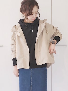 陽さん（レディース・156cm）の冬コーディネート