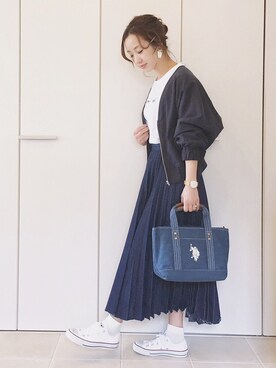 「URBAN RESEARCH Sonny Label（アーバンリサーチサニーレーベル）のアイテム（ブルゾン）」を使った、陽さん（レディース・156cm）の冬コーディネート