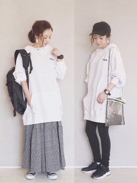 「RETOROGIRL」｜陽さん（レディース・156cm）の春コーディネート