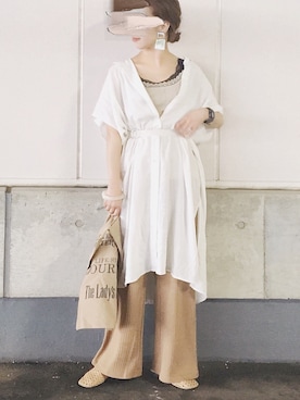 陽さん（レディース・156cm）の春コーディネート