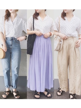 陽さん(レディース・156cm)の春コーディネート