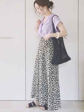 陽さん（レディース・156cm）の春コーディネート