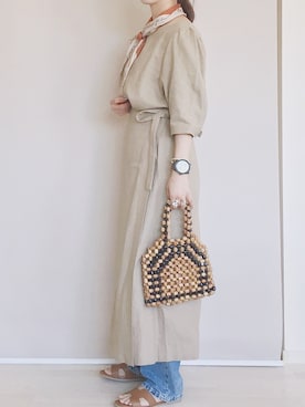 「KBF+」｜「アイテム（財布/小物）」を使った、陽さん（レディース・156cm）の春コーディネート