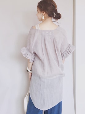 陽さん（レディース・156cm）の夏コーディネート