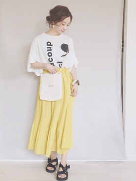 陽さん（レディース・156cm）の夏コーディネート