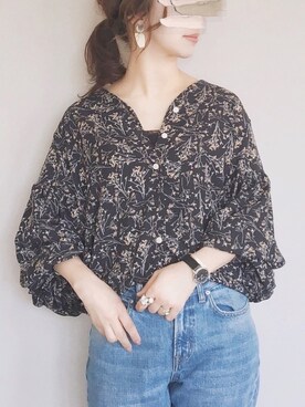 陽さん（レディース・156cm）の春コーディネート