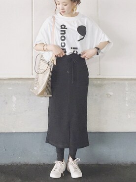 陽さん(レディース・156cm)の夏コーディネート