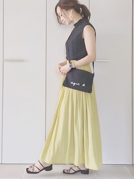 陽さん（レディース・155cm）の夏コーディネート