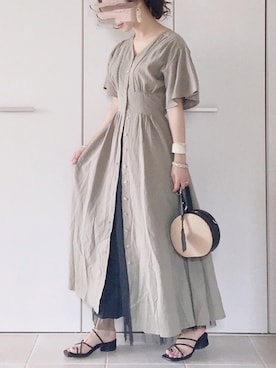 陽さん（レディース・155cm）の夏コーディネート