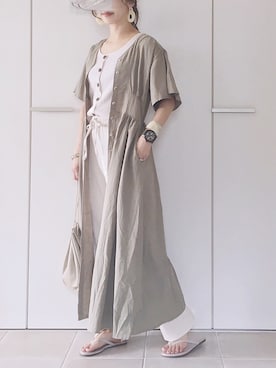 陽さん(レディース・155cm)の夏コーディネート