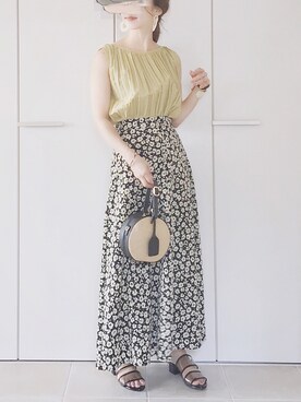 陽さん（レディース・156cm）の夏コーディネート