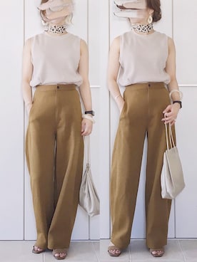 「LEPSIM（レプシィム）のアイテム（財布/小物）」を使った、陽さん（レディース・156cm）の夏コーディネート