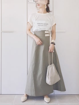 「ジーナシス」｜「アイテム（腕時計）」を使った、陽さん（レディース・156cm）の夏コーディネート