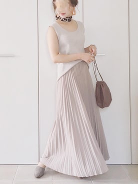 「LOWRYS FARM（ローリーズファーム）のアイテム（財布/小物）」を使った、陽さん（レディース・156cm）の夏コーディネート