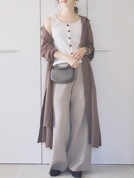 陽さん(レディース・156cm)の秋コーディネート