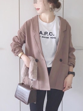 陽さん（レディース・156cm）の秋コーディネート