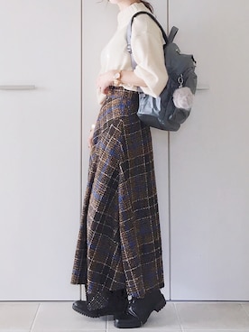 陽さん（レディース・156cm）の秋コーディネート