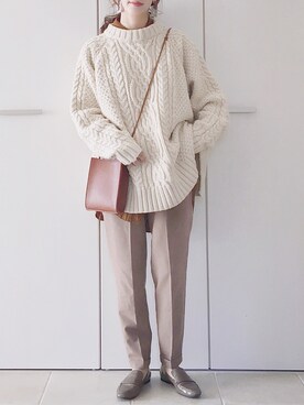 「marjour」｜陽さん（レディース・156cm）の秋コーディネート