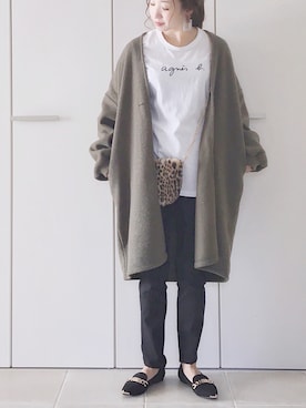 「GRL（グレイル）のアイテム（パンプス）」を使った、陽さん（レディース・156cm）の秋コーディネート