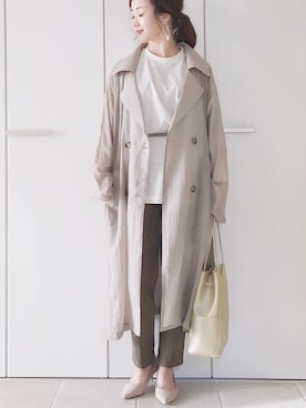 「Bou Jeloud」｜「アイテム（ジャケット/アウター）」を使った、陽さん（レディース・156cm）の冬コーディネート