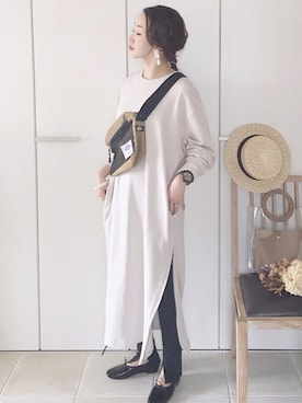 陽さん（レディース・156cm）の春コーディネート