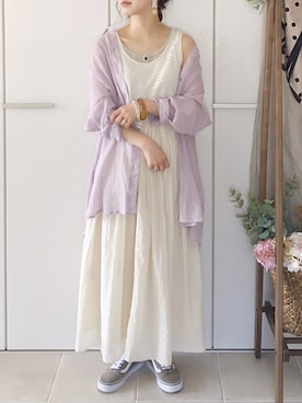 陽さん（レディース・156cm）の春コーディネート