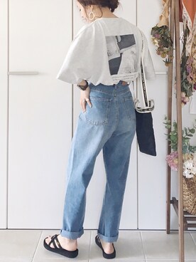 「LIAN」｜陽さん（レディース・156cm）の春コーディネート