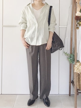 「kipling（キプリング）のアイテム」を使った、陽さん（レディース・156cm）の春コーディネート