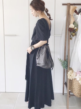 「kipling（キプリング）のアイテム」を使った、陽さん（レディース・156cm）の春コーディネート