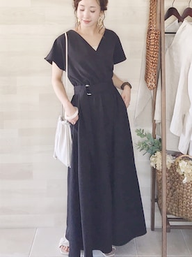 「LOWRYS FARM（ローリーズファーム）のヘンケイバングル　831862（バングル/リストバンド）」を使った、陽さん（レディース・156cm）の春コーディネート