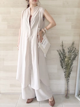 「birthdayroom」｜「アイテム（その他）」を使った、陽さん（レディース・156cm）の夏コーディネート