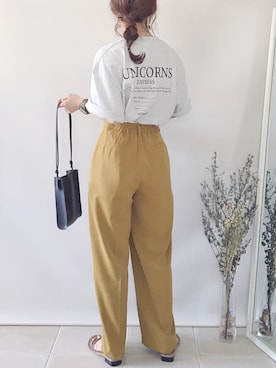 「LIAN」｜陽さん（レディース・156cm）の夏コーディネート