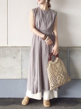 陽さん（レディース・156cm）の夏コーディネート