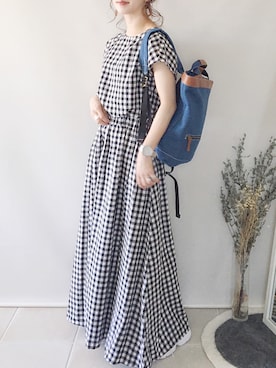 陽さん（レディース・156cm）の夏コーディネート