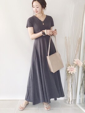 陽さん（レディース・156cm）の夏コーディネート